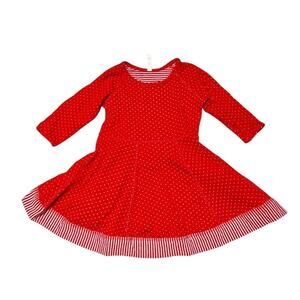 Hanna Andersson One Two Reversible Dress Size 3